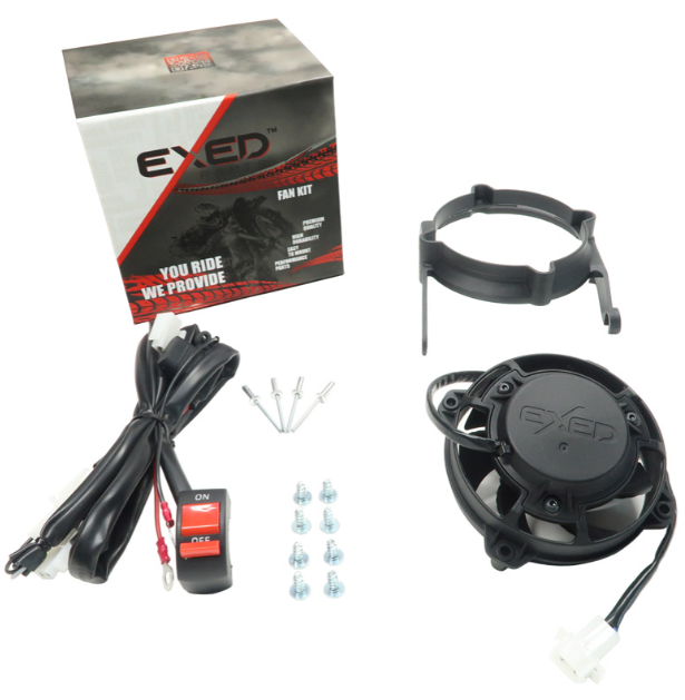 Kit ventilator cu buton on/off GasGas '21-'23 Exed EX-RFS-PLG21-SW [1]