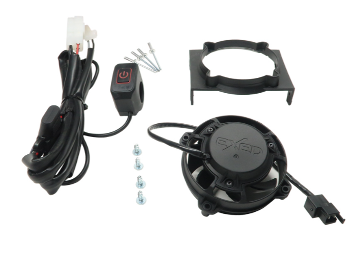 Kit ventilator cu buton on/off Led Sherco '14-'23 Exed EX-RFS-PLS14-LSW [2]
