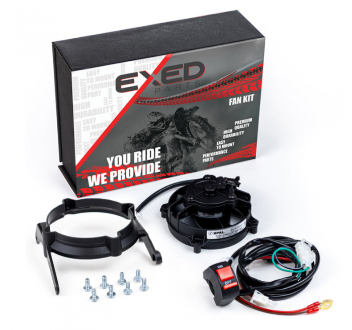 Kit ventilator cu buton on/off GasGas '21-'23 Extreme [1]