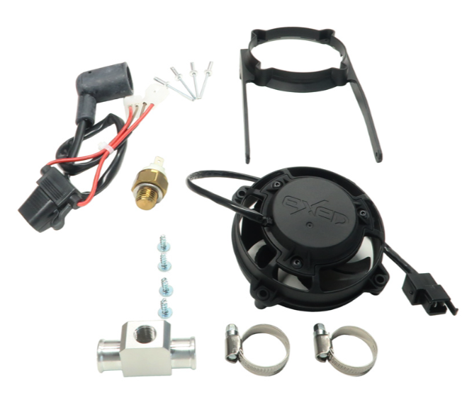 Kit ventilator cu termostat KTM/Husqvarna 2T/4T '04-'16 Exed EX-RFS-PLK04/16-TE2T [2]
