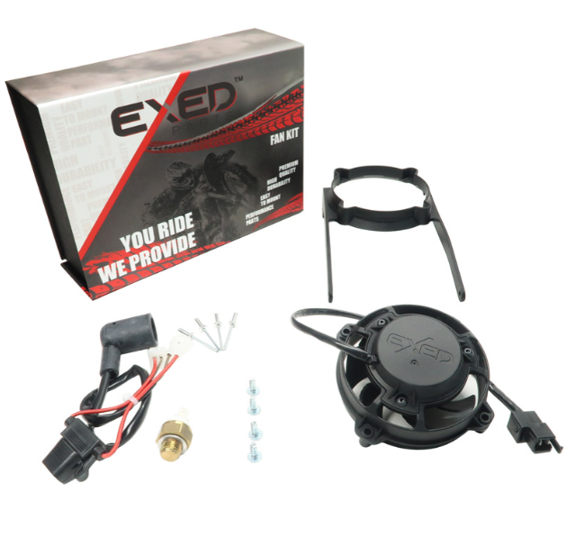 Kit ventilator cu termostat KTM/Husqvarna 4T '04-'16 Exed EX-RFS-PLK04/16-TE4T [1]