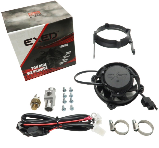 Kit ventilator cu termostat KTM/Husqvarna 2T/4T '17-'23 Exed EX-RFS-PLK17-TE2T [1]