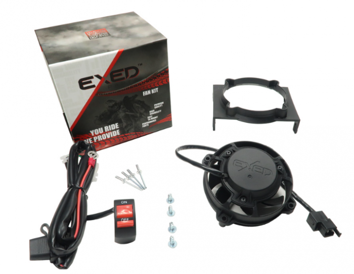 Kit ventilator cu buton on/off Sherco '14-'23 Exed EX-RFS-PLS14-SW [1]