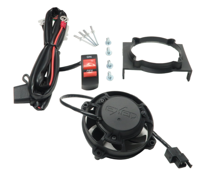 Kit ventilator cu buton on/off Sherco '14-'23 Exed EX-RFS-PLS14-SW [2]
