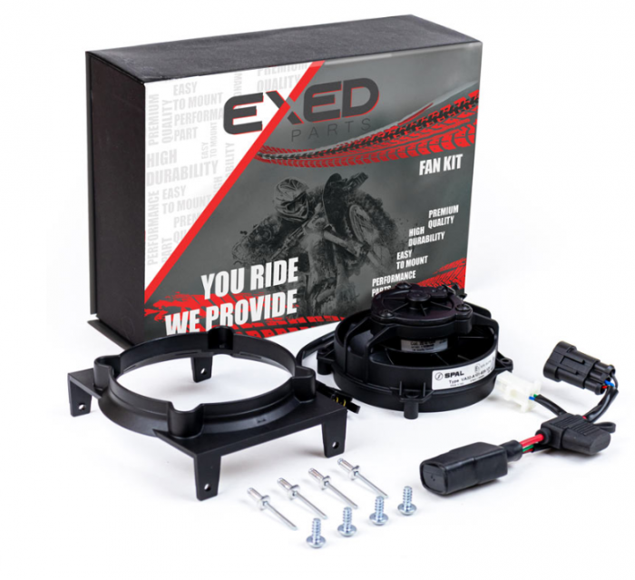 Kit ventilator cu cablaj si releu Sherco '14-'23 [1]