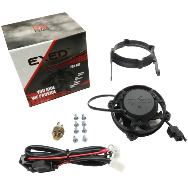 Kit ventilator cu termostat KTM/Husqvarna 4T '17-'23 Exed EX-RFS-PLK17-TE4T [1]