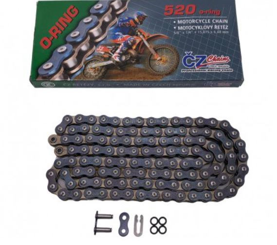 Lant transmisie CZ 520 ORM (118 zale) cu O-Ring [1]
