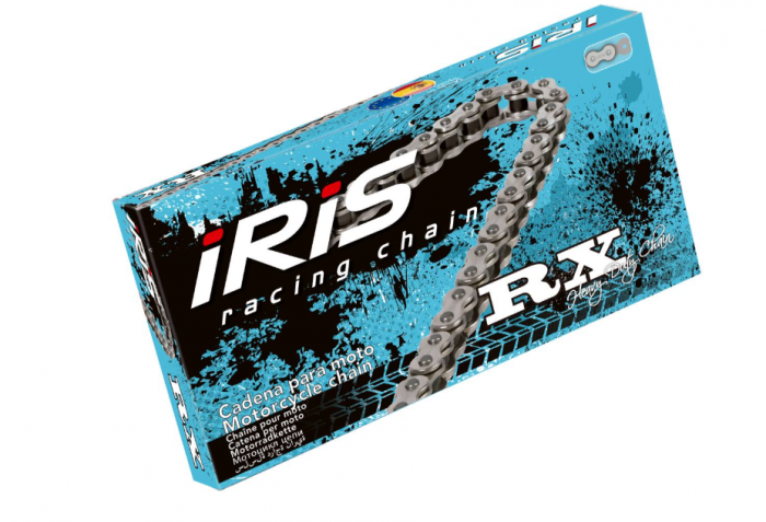 Lant transmisie Iris 520 Silver fara O-ring 110-120 zale [1]