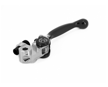 Maneta ambreiaj GasGas EC 250/300 '21-'22/Husqv. TE 250/300 '22 black foldabila (A54002031000) forjata Enduro Expert ACLC371BKEE [3]