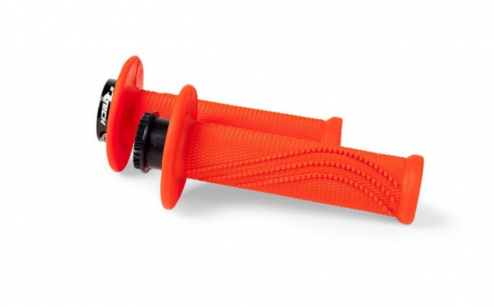Mansoane Ghidon Lock-On Racetech R20 Portocaliu 8 Adaptoare [1]