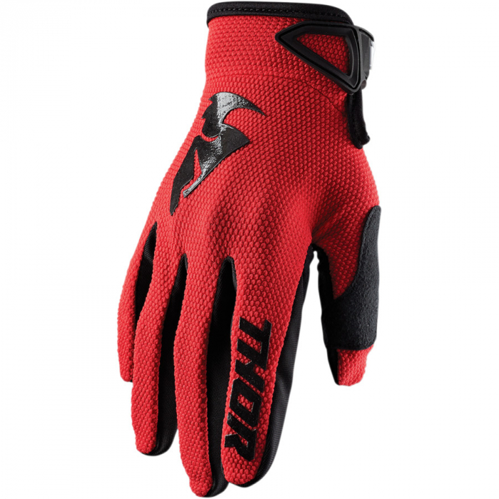 Manusi enduro/motocross.atv quad THOR Red [1]