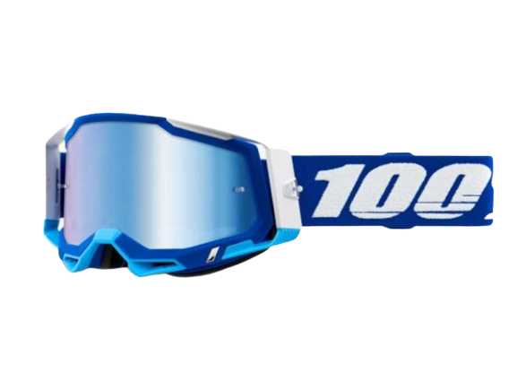Ochelari 100% Racecraft 2 Blue cu lentila oglinda [1]