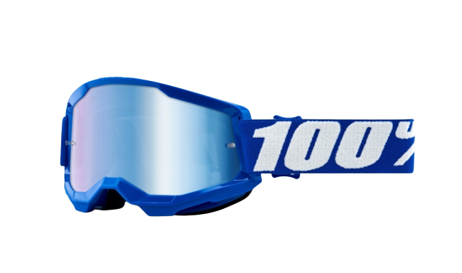 Ochelari 100% Strata 2 Blue Cu Lentila Oglinda Sau Clara [2]