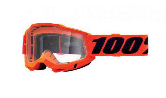Ochelari Enduro 100% Accuri 2 Orange cu lentila oglinda sau clara [1]