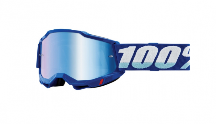 Ochelari Enduro 100% Accuri 2 Blue cu lentila oglinda sau clara [2]