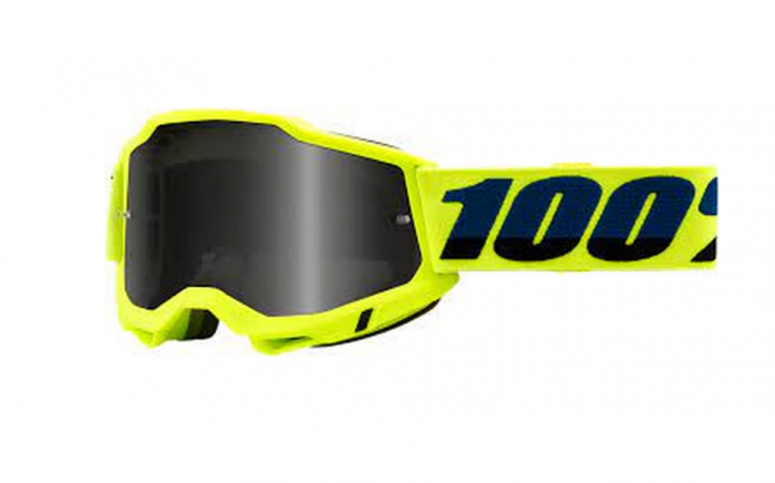 Ochelari Enduro 100% Accuri 2 Yellow cu lentila clara sau fumurie [1]