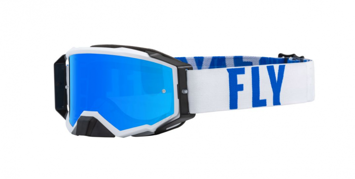 Ochelari Enduro/MX Fly Zone Pro Alb/Albastru [1]