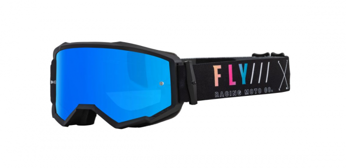 Ochelari Enduro/MX Fly Zone SE Negru/Albastru [1]