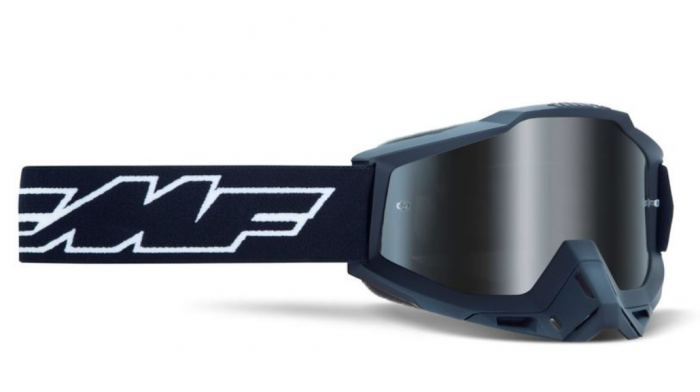 Ochelari Enduro/MX FMF Powerbomb Rocket Black Mirror Silver [1]