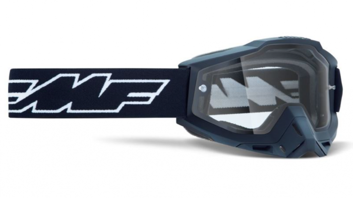 Ochelari Enduro/MX FMF Powerbomb Rocket Black Lentila Dubla Clara [1]