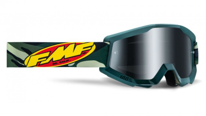 Ochelari Enduro/MX FMF Powercore Assault Camo Mirror Silver [1]
