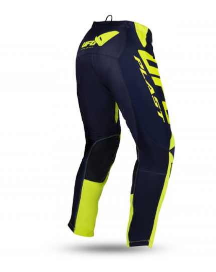 Pantaloni UFO Kimura Albastru/Galben Neon [2]