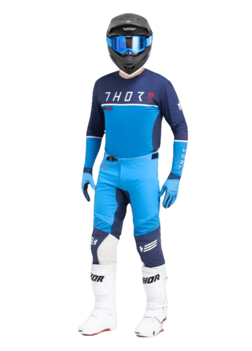 Pantaloni enduro/motocross THOR Prime Ace Navy [4]