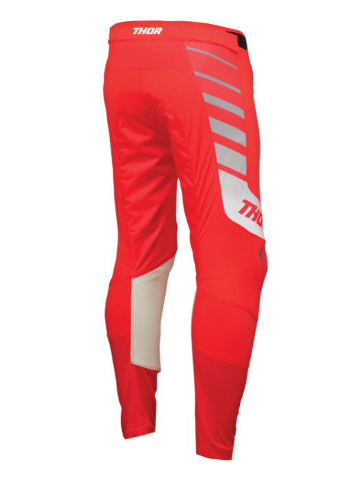 Pantaloni enduro/motocross THOR Analog Red/White [3]