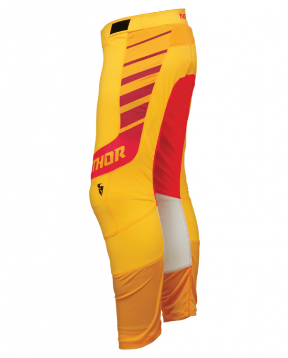 Pantaloni enduro/motocross THOR Analog Lemon [2]