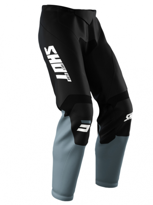 Pantaloni Enduro/MX Shot Burst Black/Grey [3]