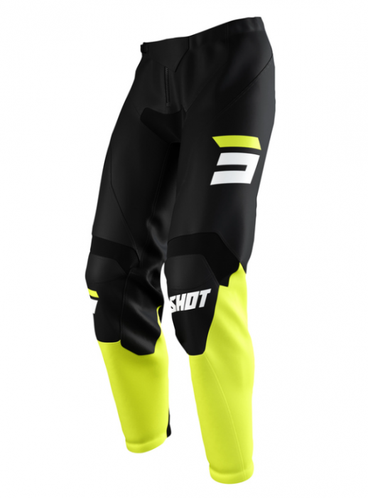 Pantaloni Enduro/MX Shot Burst Neon Yellow [3]