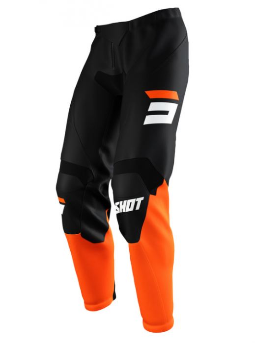 Pantaloni Enduro/MX Shot Burst Orange [1]