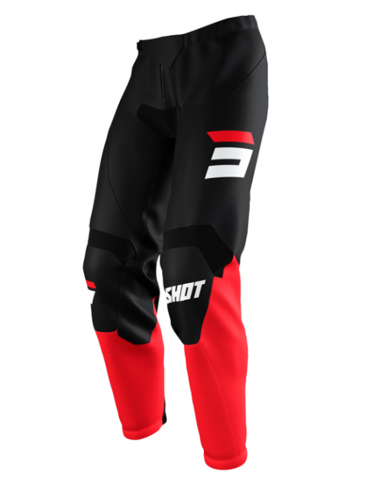 Pantaloni Enduro/MX Shot Burst Red [3]