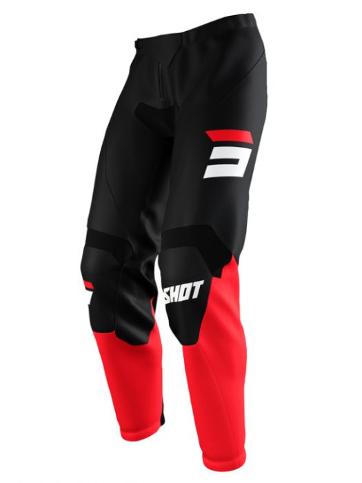 Pantaloni Enduro/MX Shot Burst Red [1]