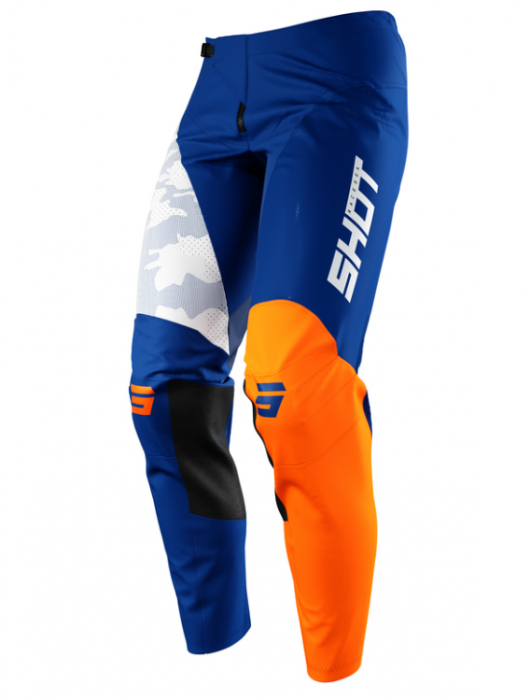 Pantaloni Enduro/MX Shot Camo Orange [1]