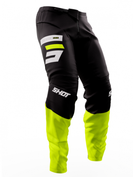 Pantaloni Enduro/MX Shot Devo Reflex Neon Yellow [3]