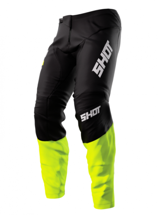 Pantaloni Enduro/MX Shot Devo Reflex Neon Yellow [1]