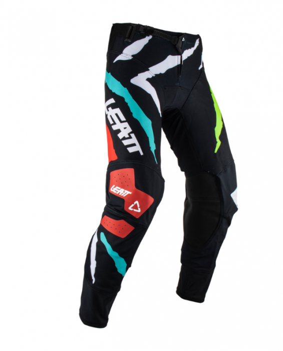 Pantaloni Leatt 5.5 IKS Tiger Black/Blue [1]
