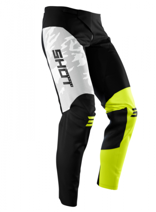 Pantaloni Shot Contact Camo 2.0 Neon Yellow [3]