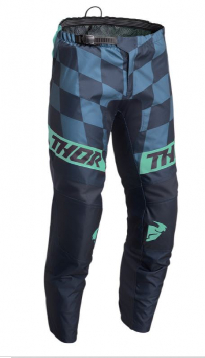 Pantaloni Thor Sector Birdrock Midnight/Mint [1]