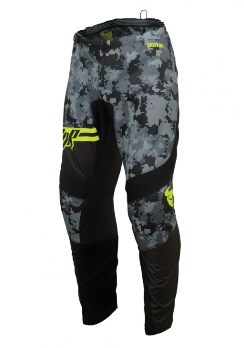 Pantaloni THOR Sector Digi Camo Black [1]