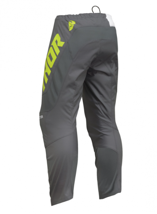Pantaloni Thor Sector Checker Charcoal/Acid [3]