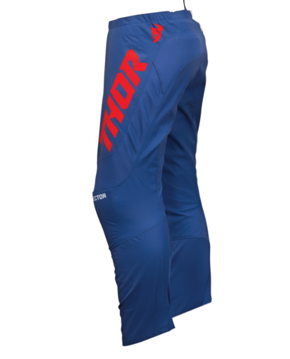 Pantaloni Thor Sector Checker Navy/Red [2]