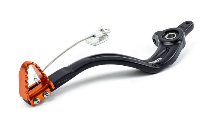 Pedala frana KTM EXC/SX ‘07-’16 black/orange ASB120AEE [1]