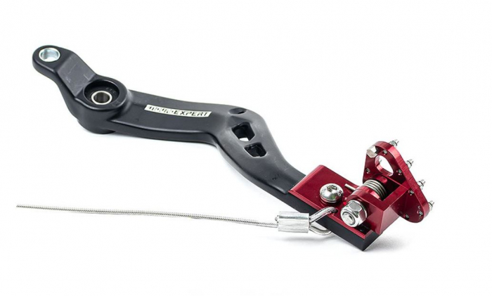 Pedala frana BETA RR 2T/4T '13-'19 Negru-Rosu [2]