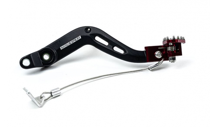 Pedala frana BETA RR 2T/4T '13-'19 Negru-Rosu [1]