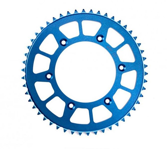 Pinion spate Yamaha YZ/YZ-F/WR-F 125/250/400/426/450 '99-'20 Aluminiu RACING blue  JTR251. 24552RBEE [1]