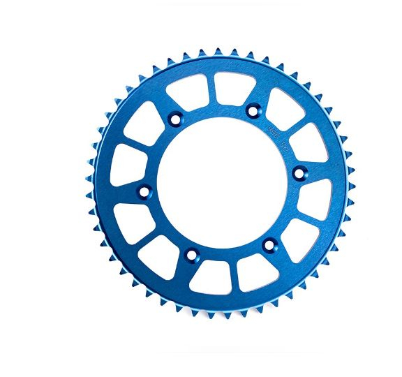 Pinion spate KTM / Husqvarna / Husaberg '90-'20 Aluminiu RACING blue JTR897 [1]