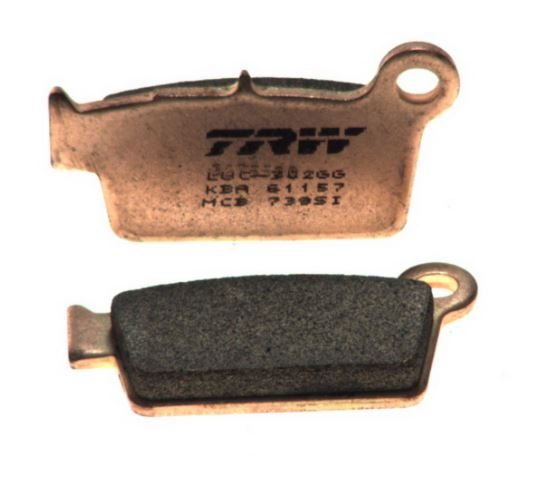 Set Placute frana spate YAMAHA YZ/WR '03-'19 TRW [1]