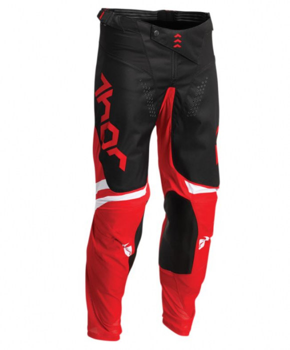 Pantaloni enduro/motocross THOR Pulse Cube Red [1]